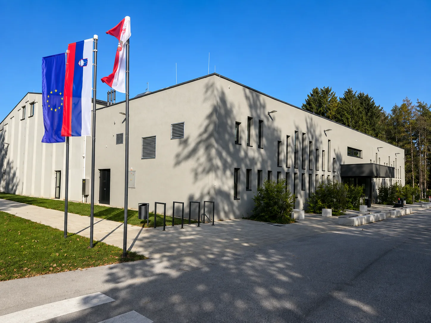 Športna dvorana Slovenska Bistrica – PZI projekt električnih inštalacij – INEKTA